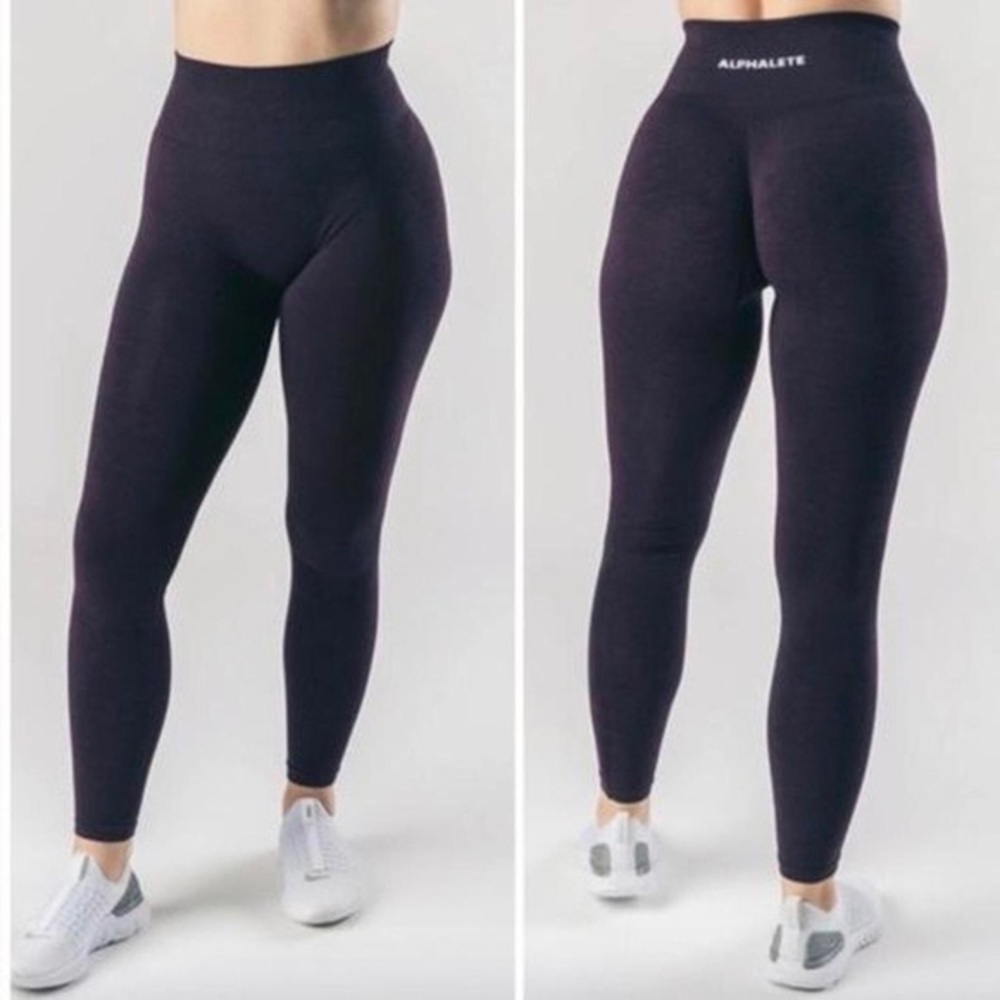 *SOLD* ALPHALETE Amplify Leggings – Twilight - Picture 4 of 4